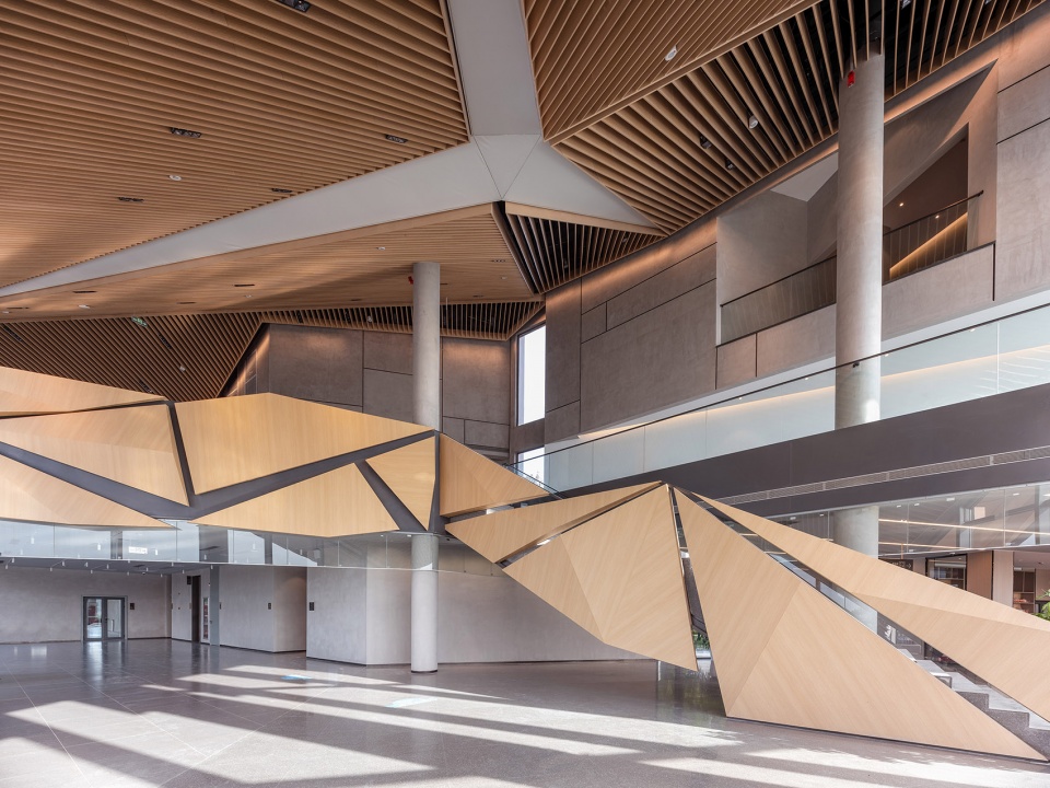 changxing island country park visitor center china by shuishi
