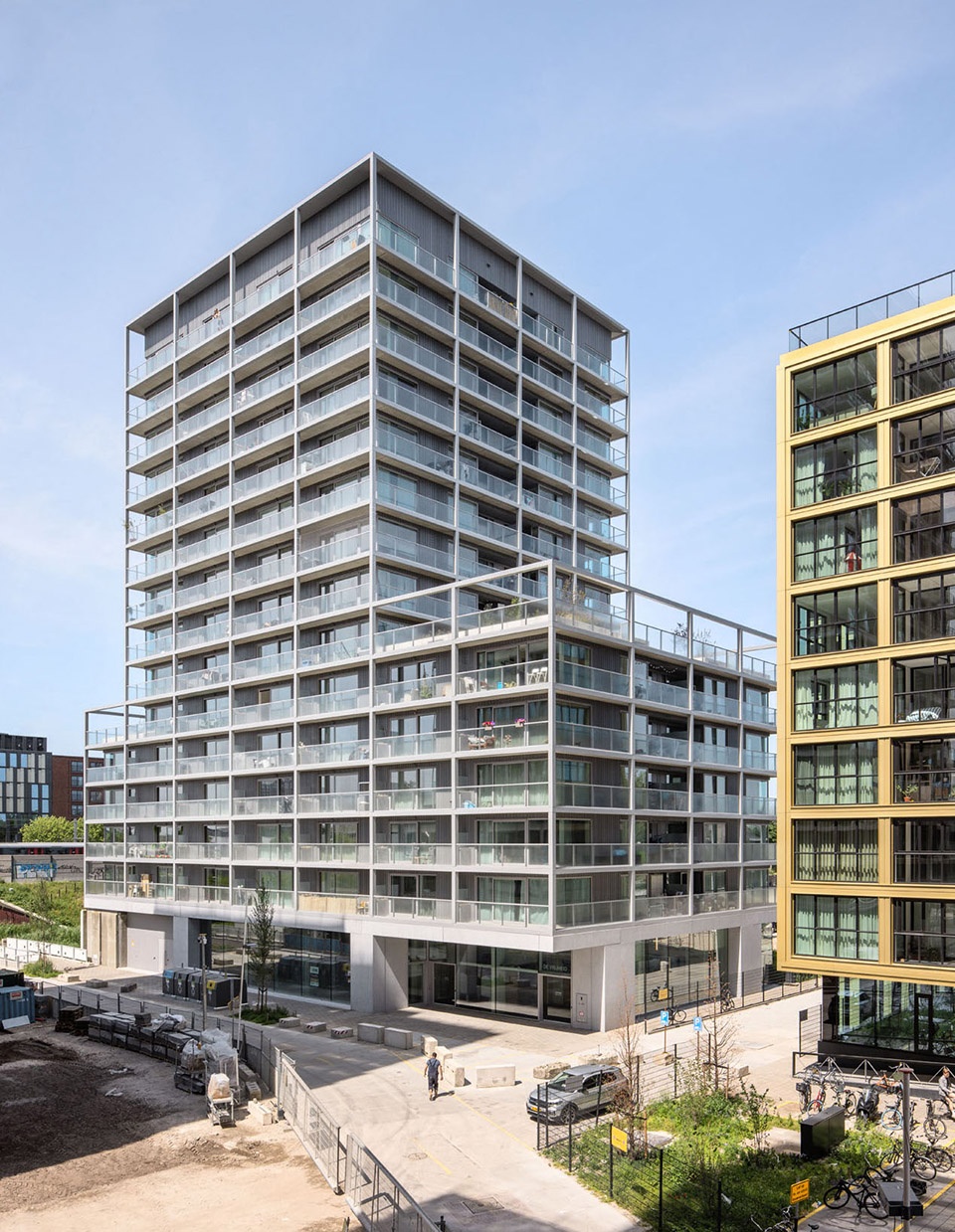 social housing complex de vrijheid amsterdam by atelier kempe thill architects and planners