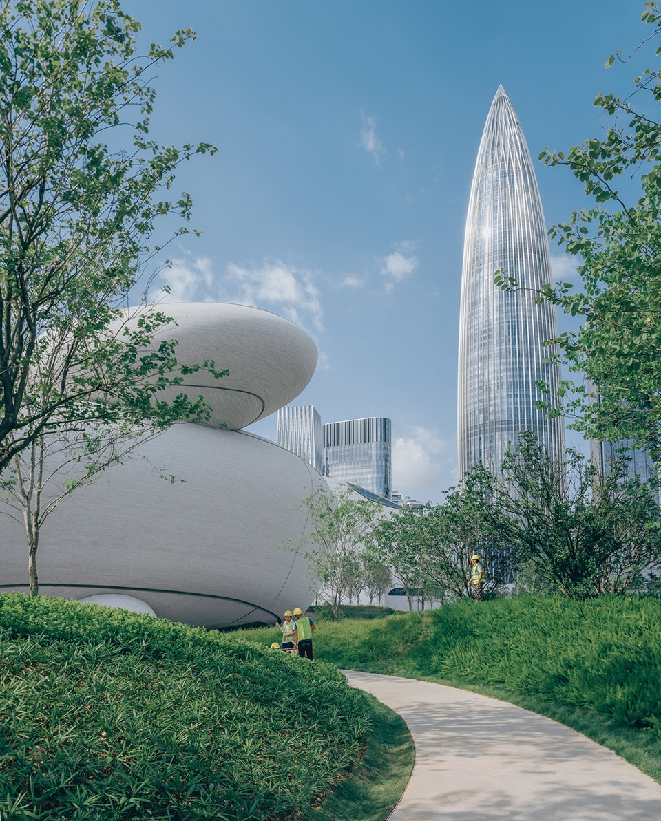 shenzhen bay cultural square by mad