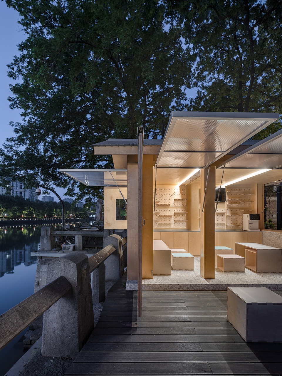canal pavilion post by zaozuo architecture studio