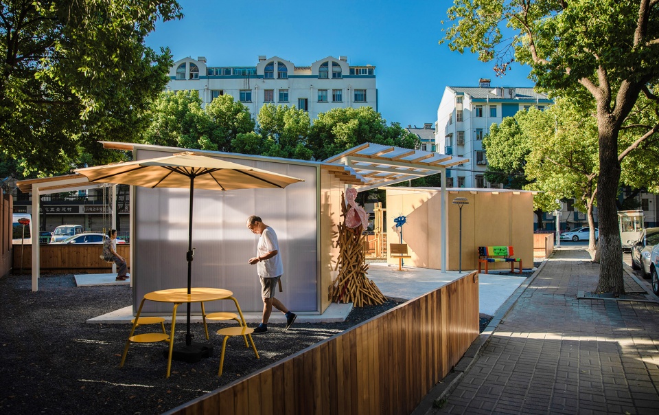 jieyou hut by in architectural design