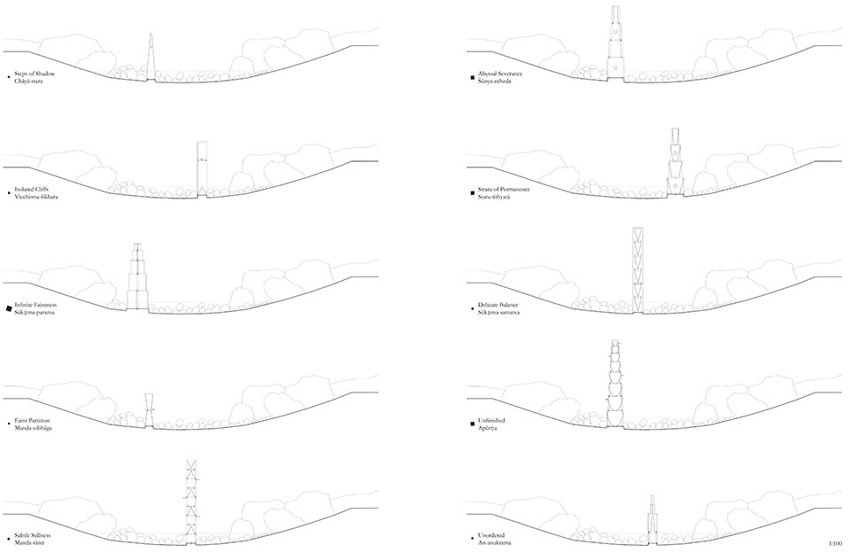 ten caskets of the river flow by lin architecture