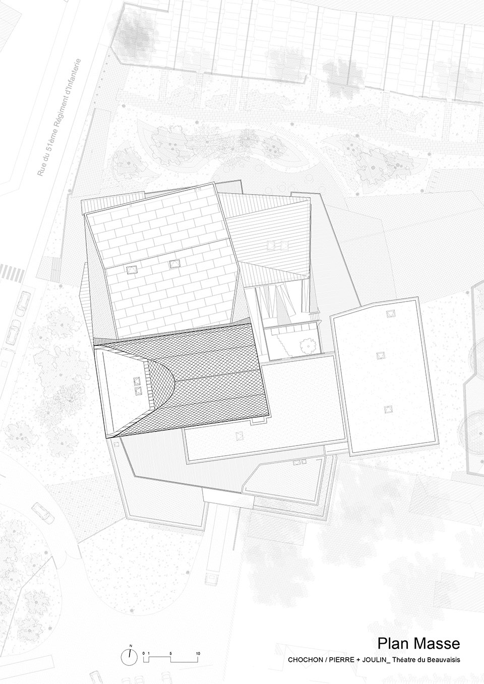 the regional theatre of the beauvaisis by the atelier ajc