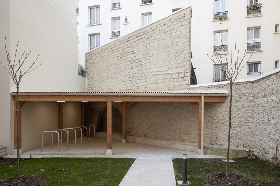 housing units in solid stone by mao architects