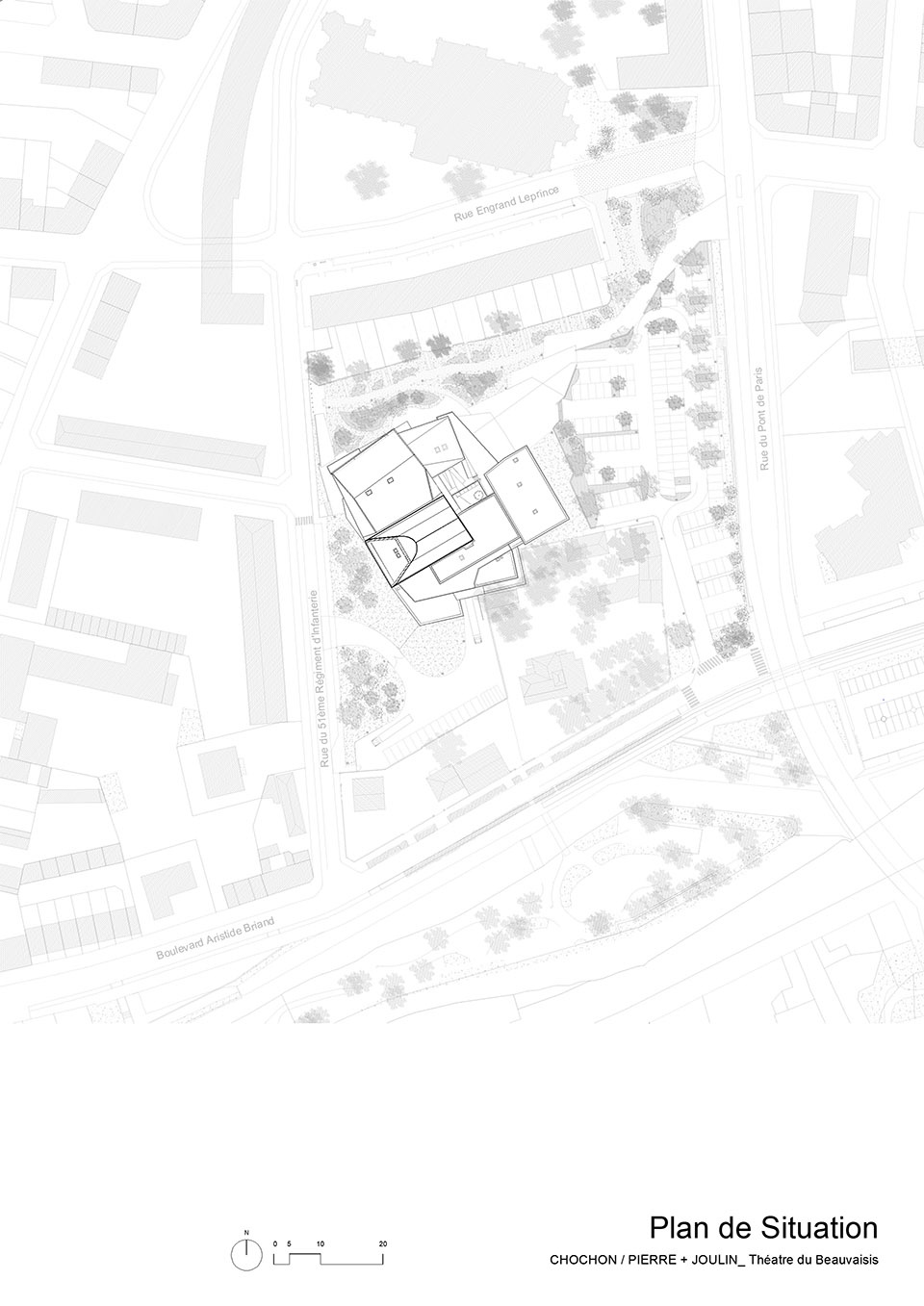 the regional theatre of the beauvaisis by the atelier ajc