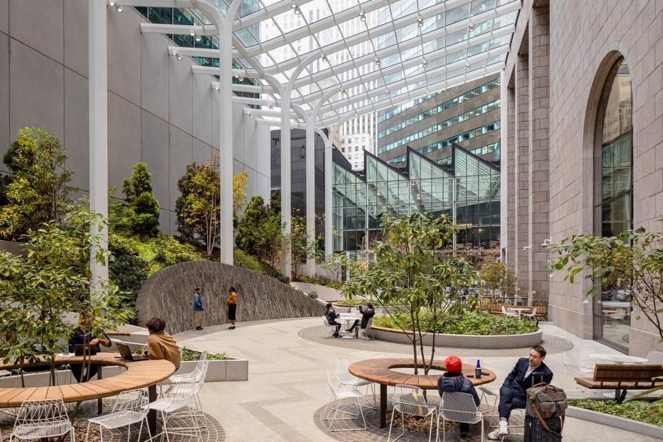 revitalized 550 madison by snohetta olayan group