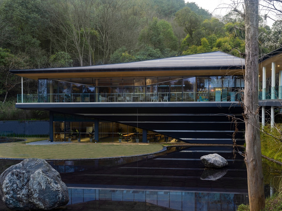 Chongzhou Bamboo Craft Village Visitor Center China by Archermit