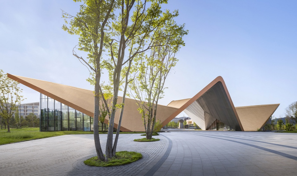 langzhong sports town visitor center by udg about studio