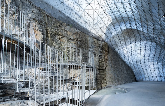 The Enshi Grotto Café by Kong Xiangwei Studio