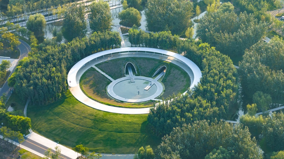 zhoukou huaiyang fuxi cultural park by turenscape