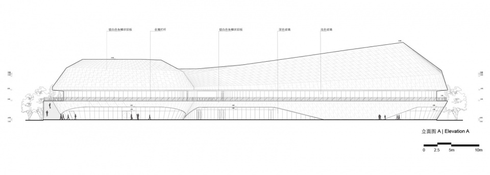 Hushan Sports Park Swimming Center by LYCS Architecture Work