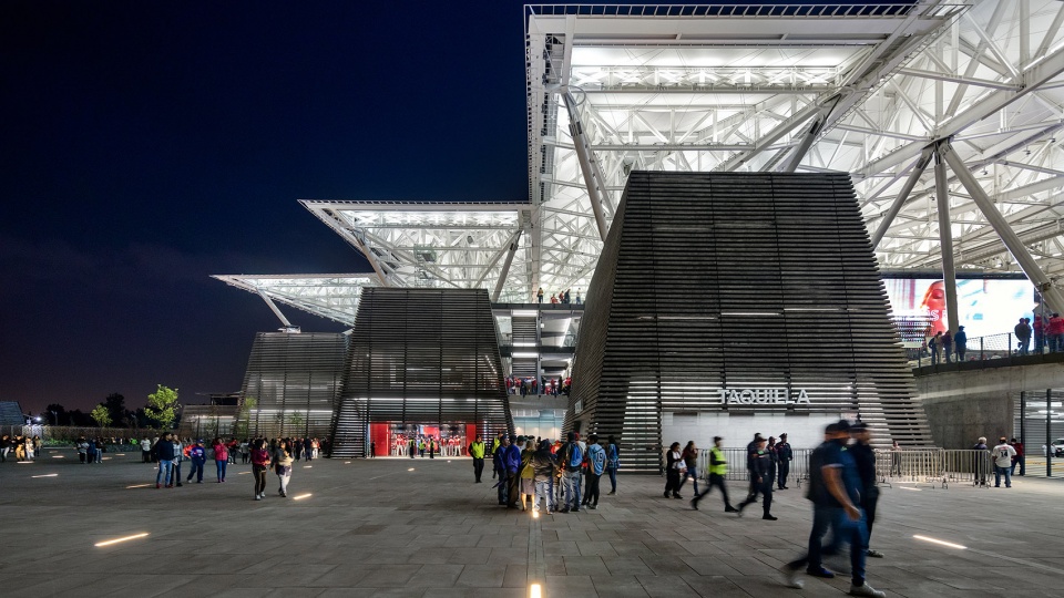 diablos rojos stadium by fgp atelier taller adg