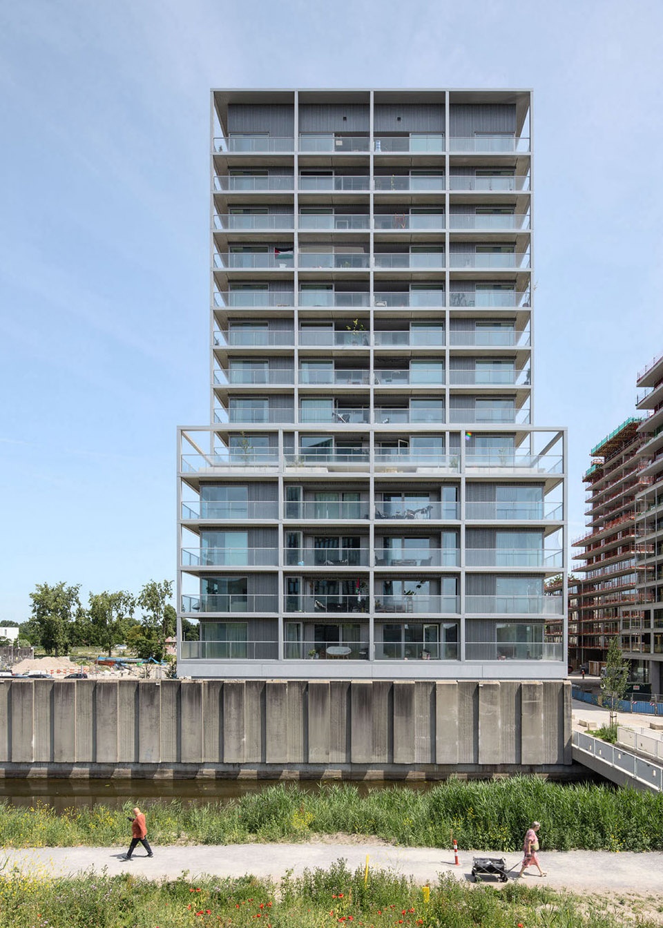 social housing complex de vrijheid amsterdam by atelier kempe thill architects and planners