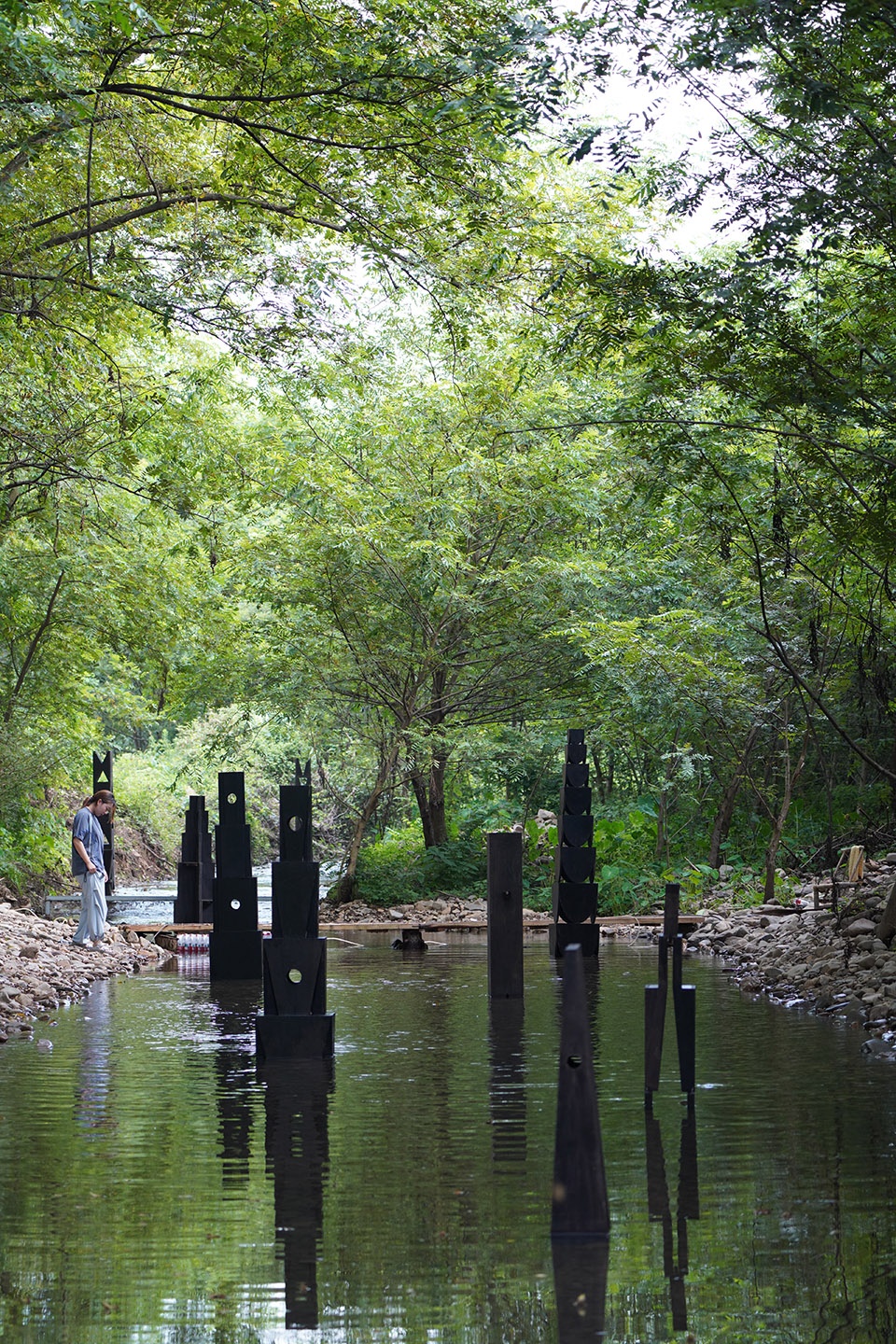 ten caskets of the river flow by lin architecture