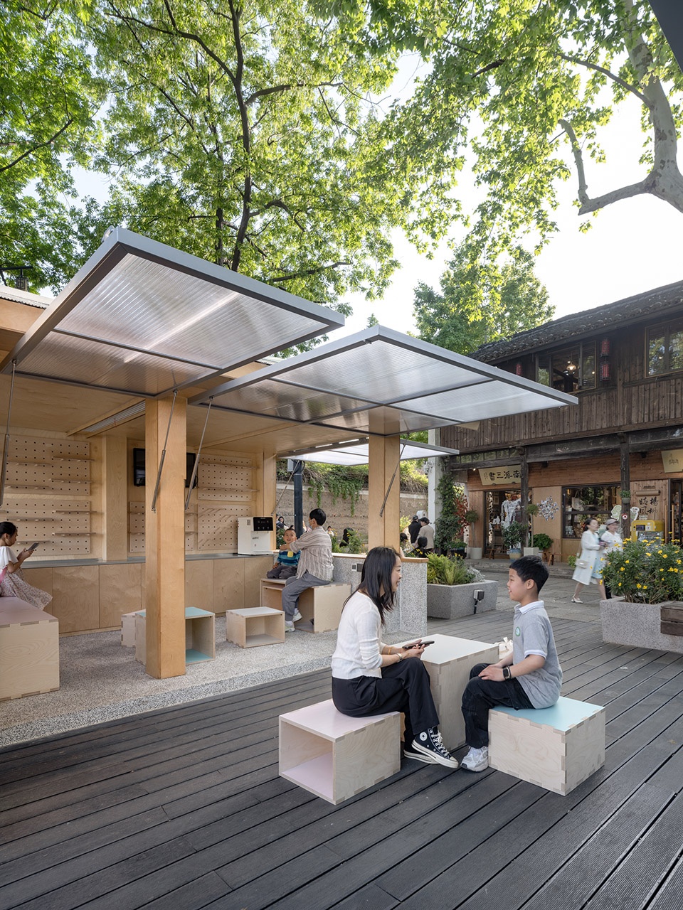 canal pavilion post by zaozuo architecture studio