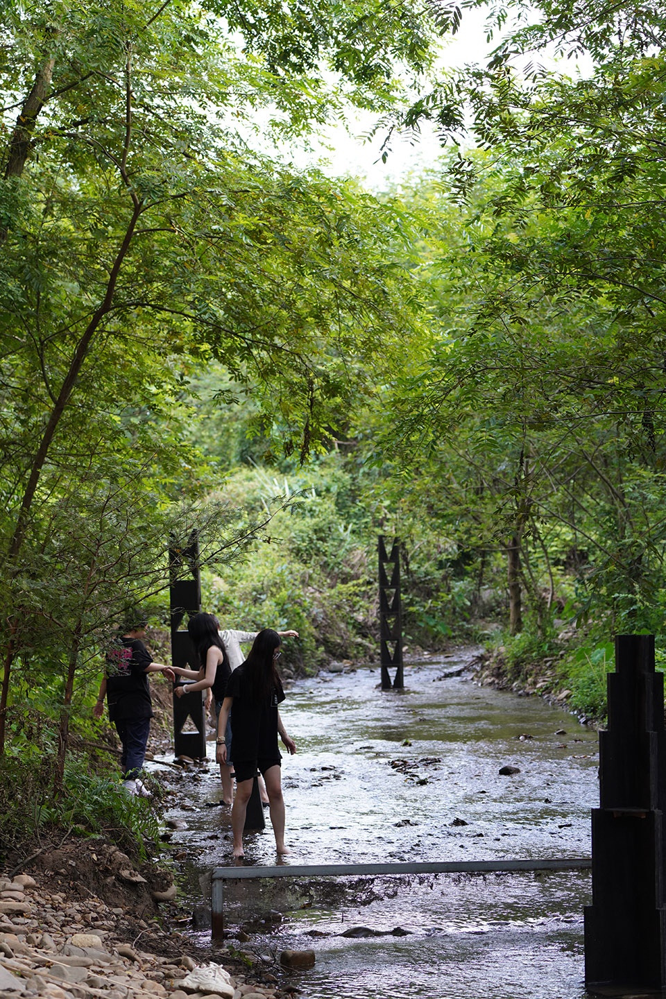 ten caskets of the river flow by lin architecture