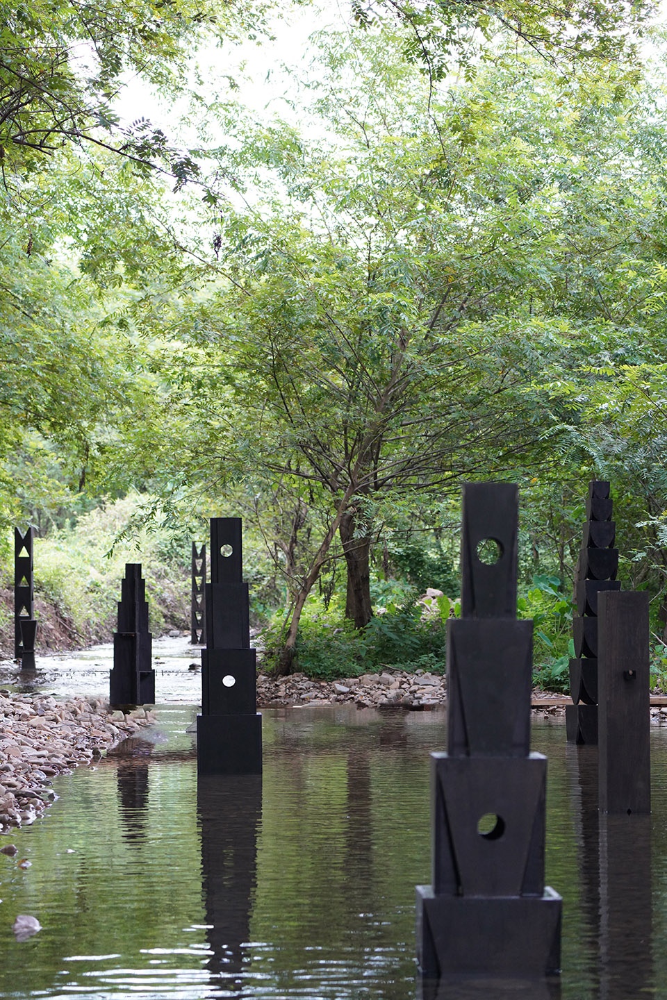 ten caskets of the river flow by lin architecture