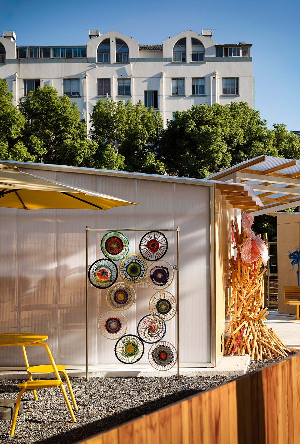 jieyou hut by in architectural design
