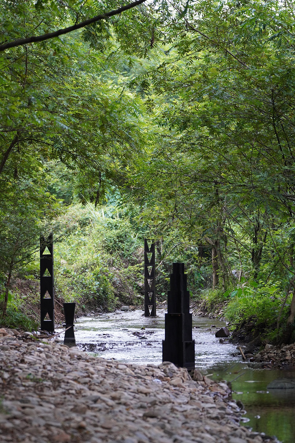ten caskets of the river flow by lin architecture