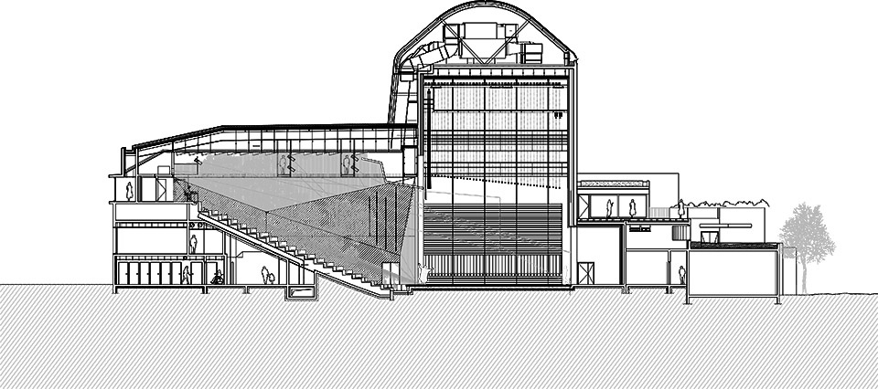 the regional theatre of the beauvaisis by the atelier ajc