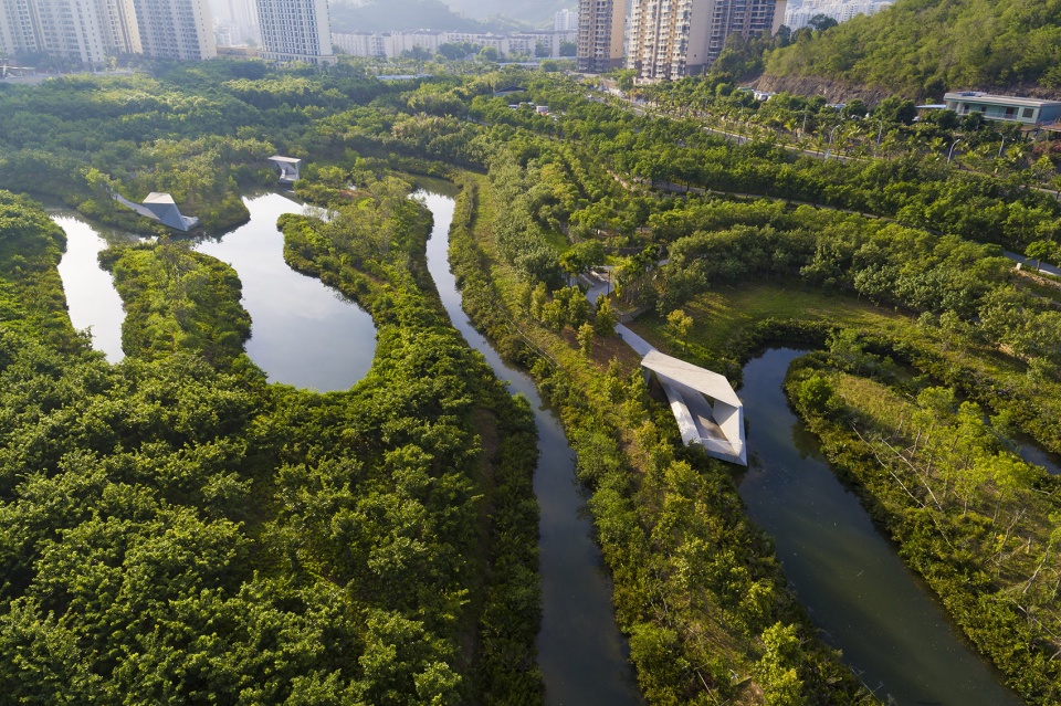 sanya mangrove park china by turenscape