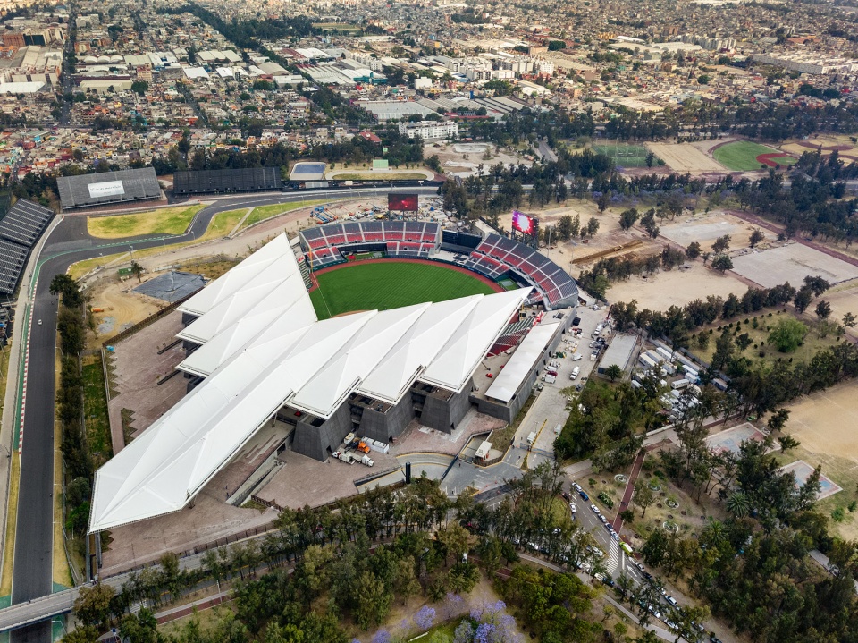 diablos rojos stadium by fgp atelier taller adg