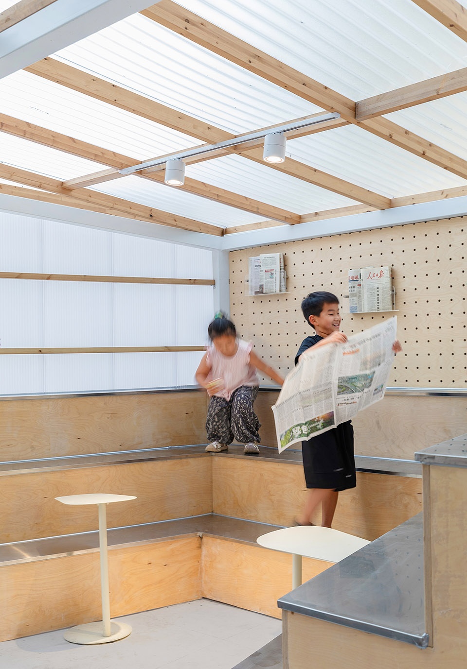 jieyou hut by in architectural design