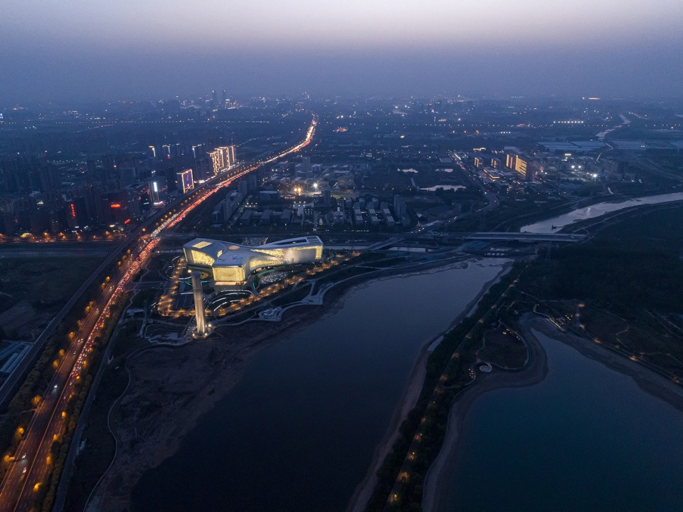 new science and technology museum of henan province by tjad