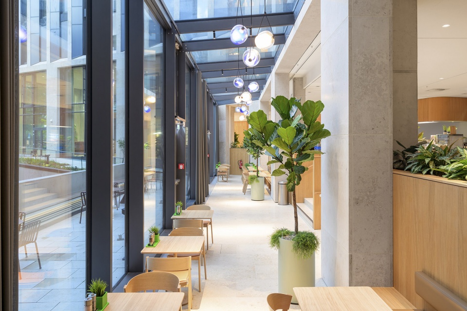 b one office building by cfmoller architects
