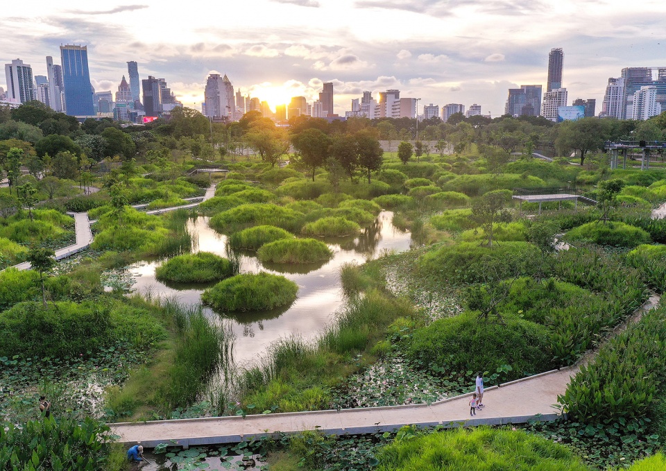 benjakitti forest park by arsomsilp community and environmental architect co ltd