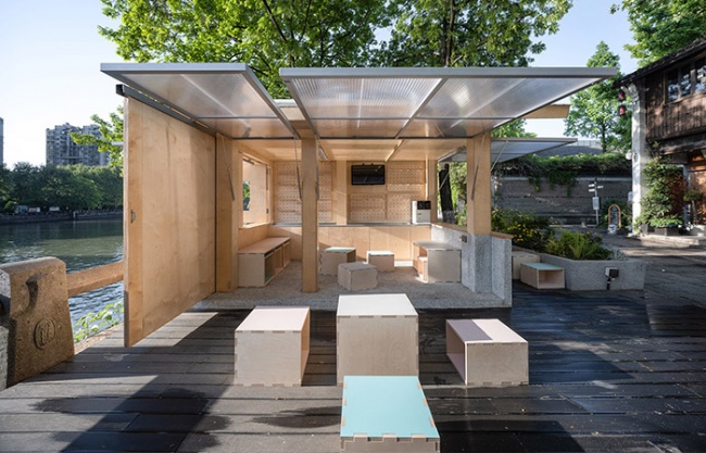  Canal Pavilion Post by ZAOZUO ARCHITECTURE STUDIO