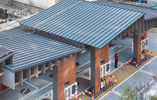  “Hongkou-brick” Gas Station — Shengli Gas Station in Hongkou District by Original Design Studio