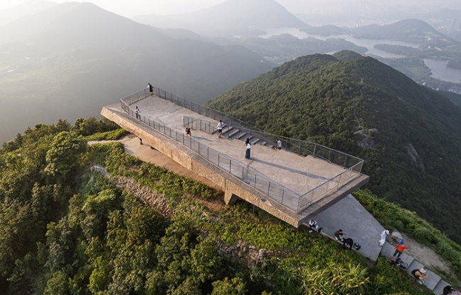  The Meishajian Viewing Platform by line+