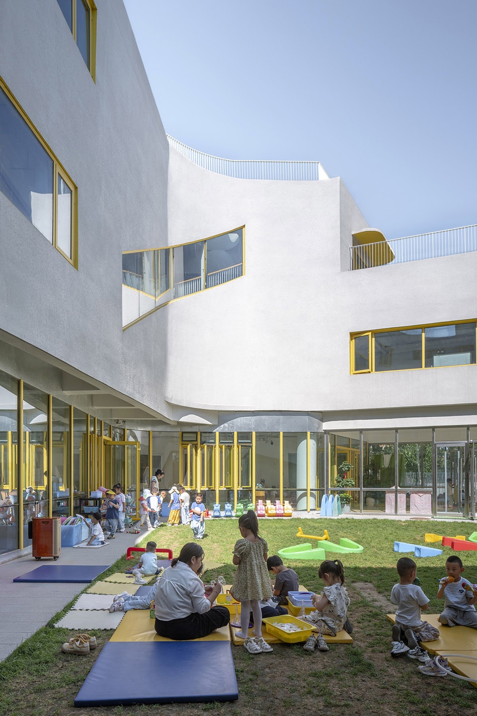 beijing shunyi gaoliying kindergarten by mat office