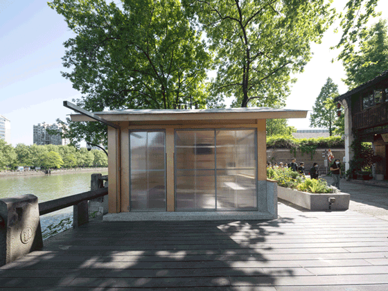 canal pavilion post by zaozuo architecture studio