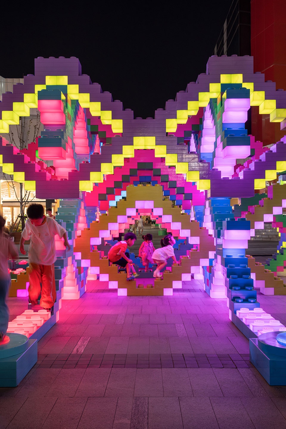 woven playground public art installation by saxing jizi design