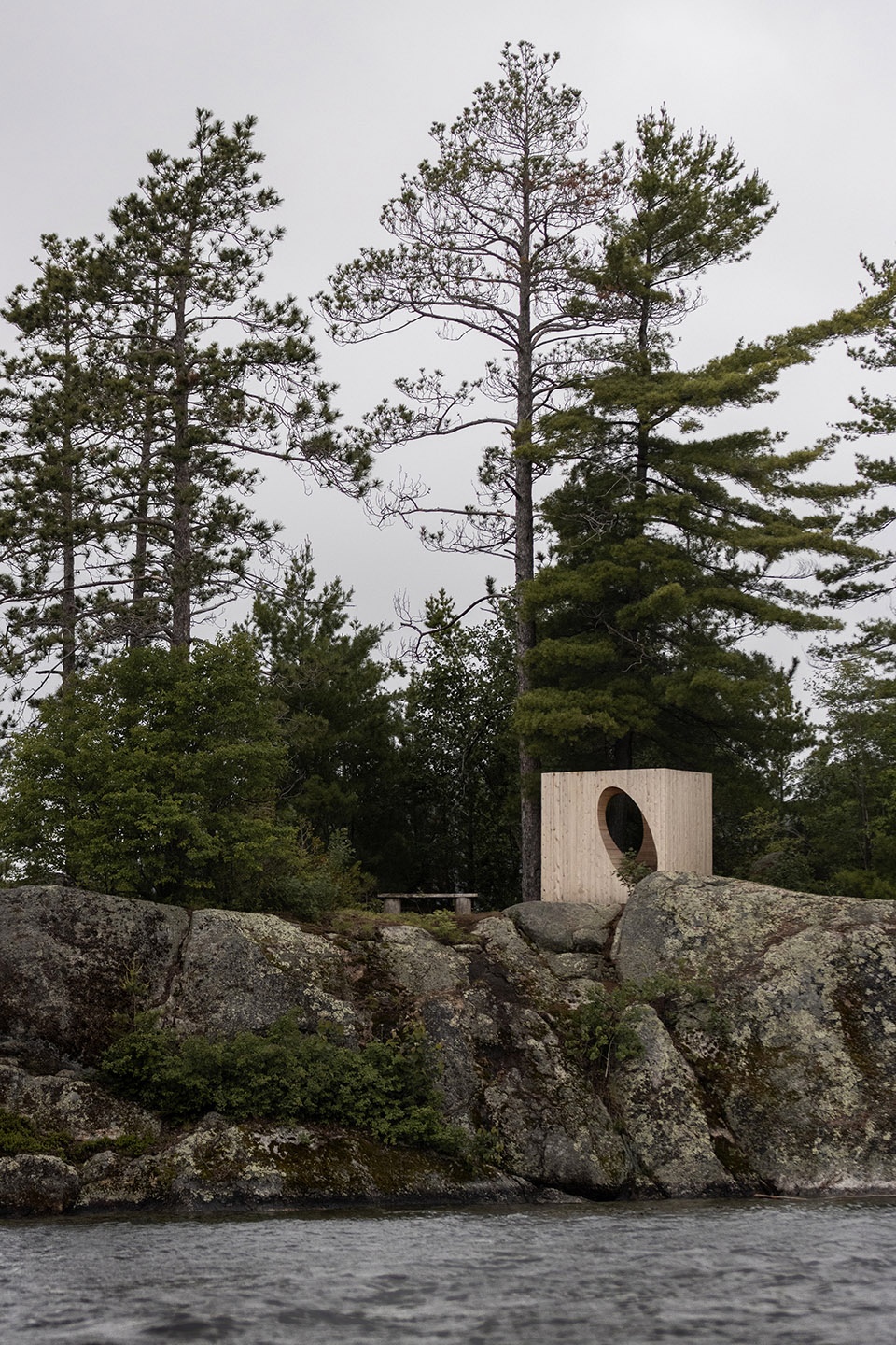 Faire le vide by Luca Fortin Atelier mock up