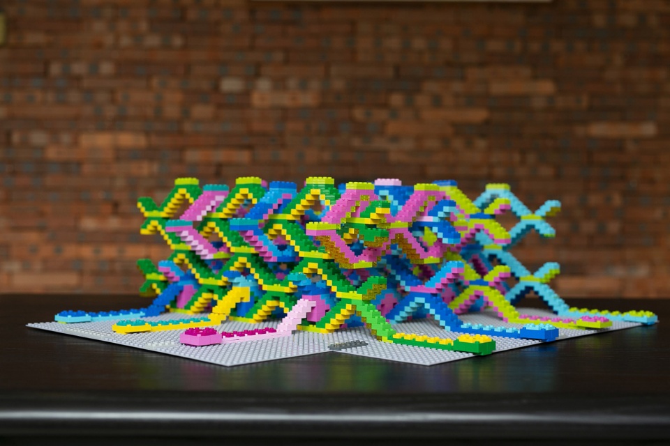woven playground public art installation by saxing jizi design