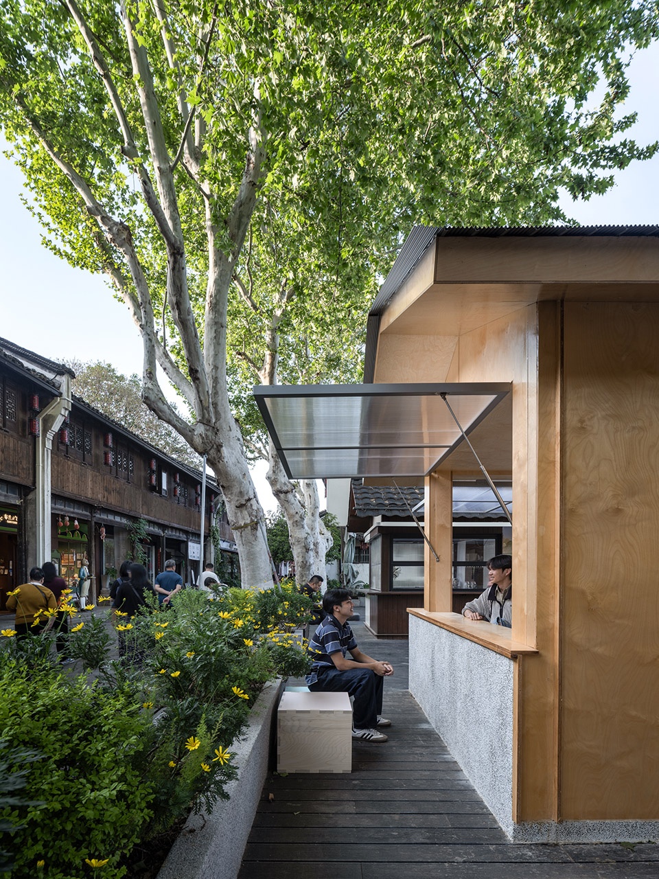 canal pavilion post by zaozuo architecture studio
