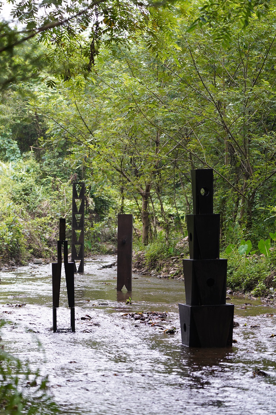 ten caskets of the river flow by lin architecture