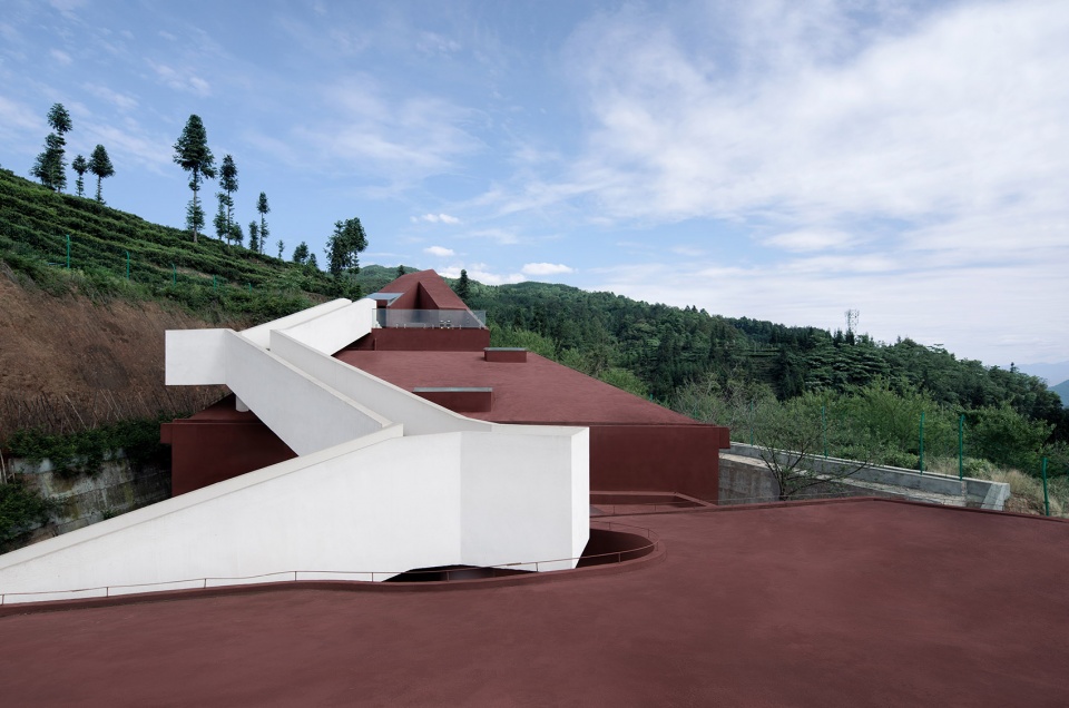 the church in the valley mabian visitor center china by wearch