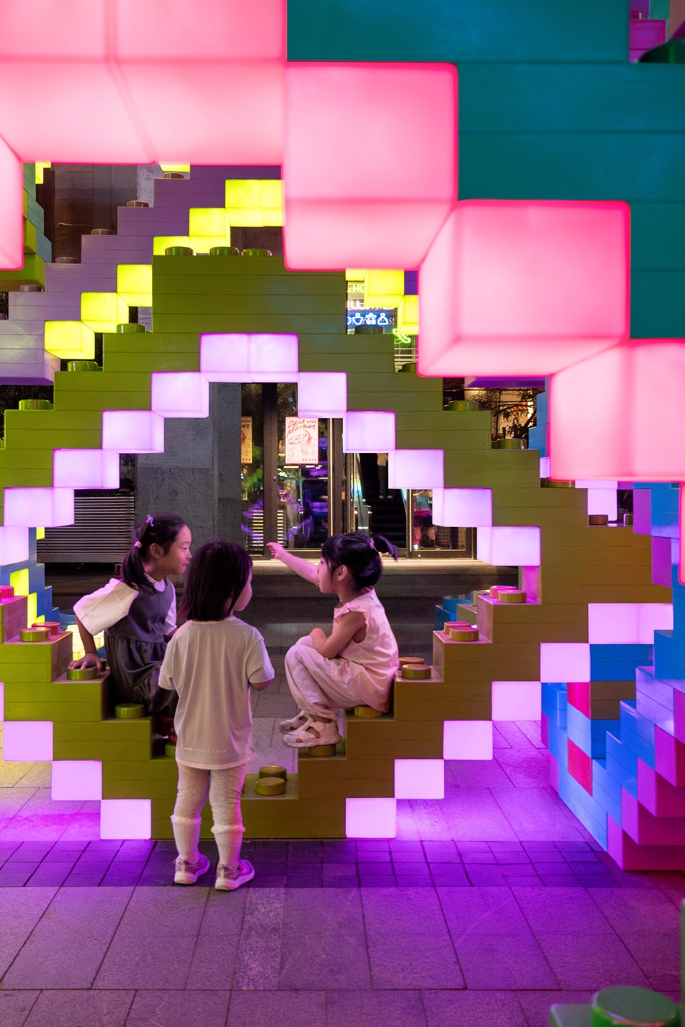 woven playground public art installation by saxing jizi design