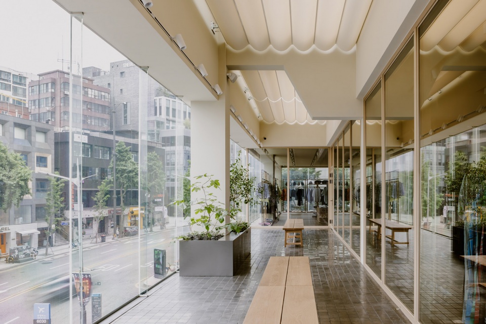 bshop hannam flagship store by kooo architects