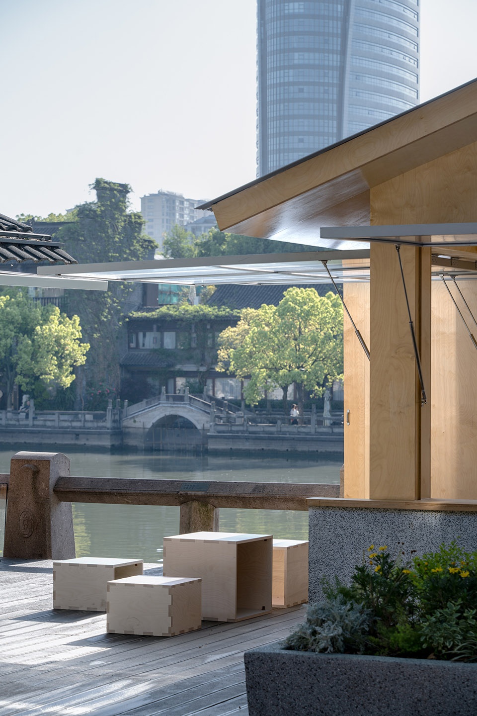 canal pavilion post by zaozuo architecture studio