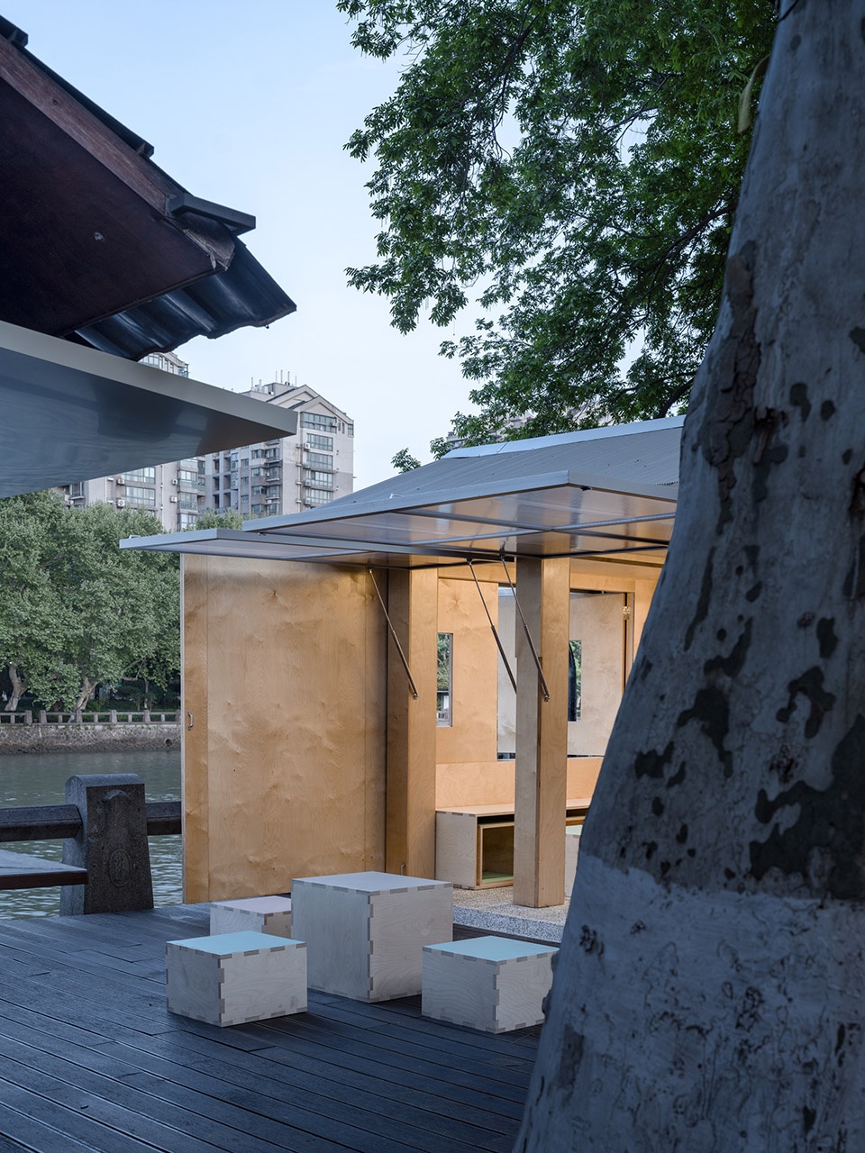 canal pavilion post by zaozuo architecture studio