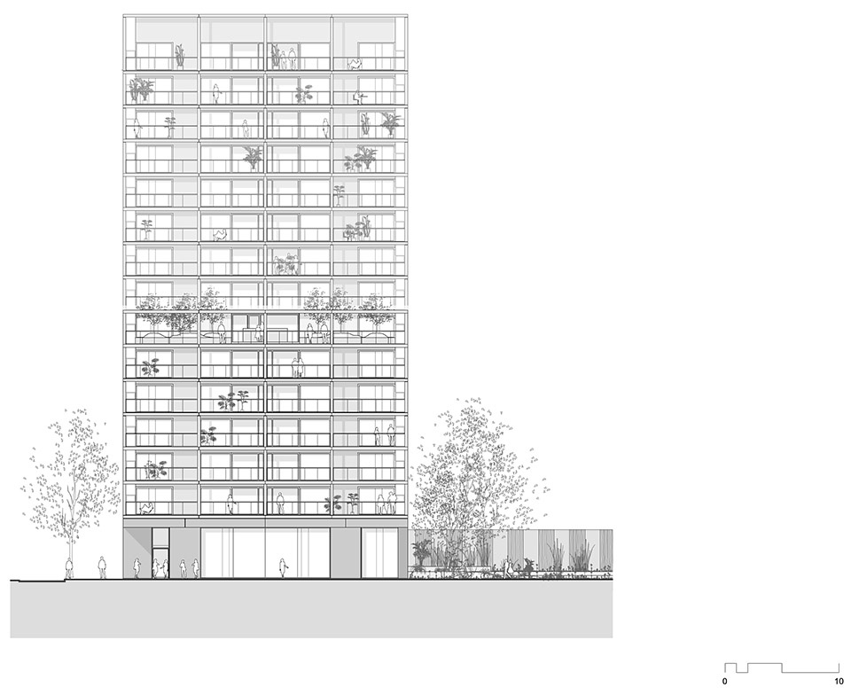 social housing complex de vrijheid amsterdam by atelier kempe thill architects and planners