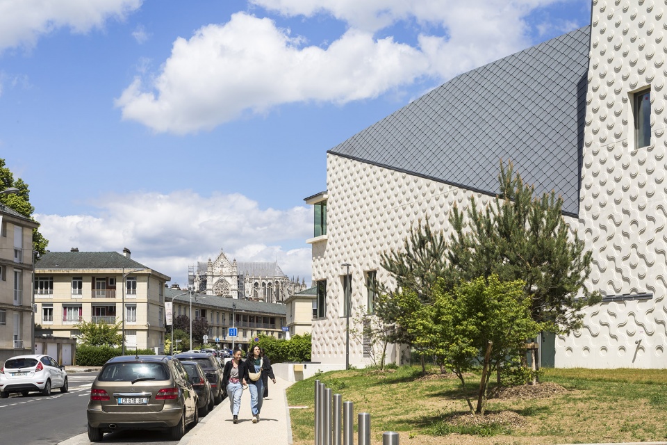 the regional theatre of the beauvaisis by the atelier ajc