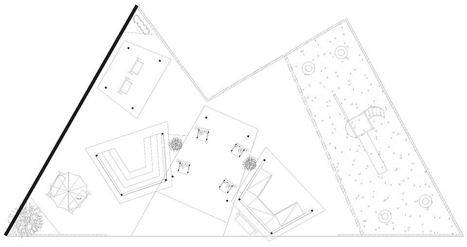 jieyou hut by in architectural design