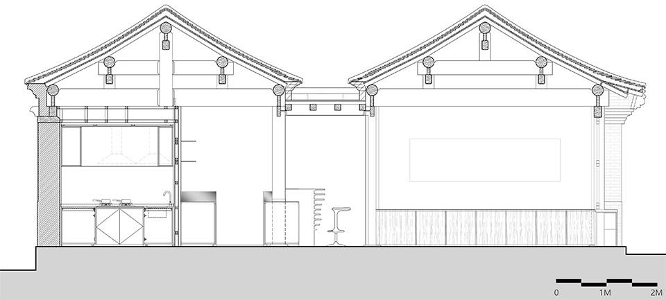 jingxhutong art museum by zxd architects