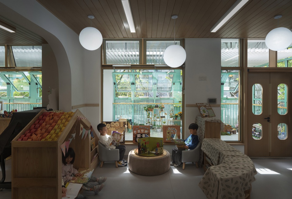 renovation of nju kindergarten by atelier jian jia